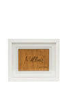 Paper Tree Mother Framed Ornament, White