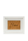 Paper Tree Family Framed Ornament, White