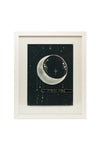 Paper Tree To The Moon & Back Framed Art, White