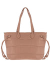 Zen Collection Faux Leather Tote Bag, Blush