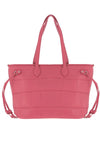 Zen Collection Faux Leather Tote Bag, Pink