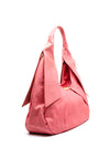 Zen Collection Hobo Style Faux Croc Shoulder Bag, Pink