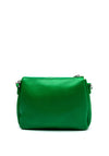 Zen Collection Faux Leather Logo Sports Strap Bag, Green
