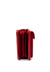 Zen Collection Faux Leather Smart Phone Wallet, Red