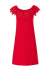 Pastunette Beach Crochet Trim Beach Dress, Red