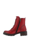 Patrizio Como Perugia Ankle Boots, Red