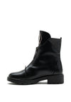 Patrizio Como Eboli Biker Ankle Boot, Black