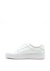 Patrizio Como Feltre Faux Leather Trainers, White