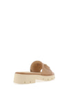 Paul Green Leather Chain Mules, Desert