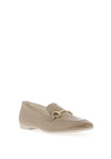Paul Green Leather Loafers, Taupe