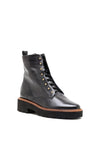 Paul Green Lace Up Leather Boots, Black