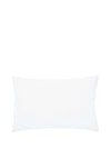 Peacock Blue Hotel 220 TC Standard Pillowcase Pair, White