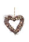 Premier Christmas Hanging Natural Twig Decoration, 28cm