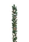 Premier Christmas Decorative Silver Garland, 70in