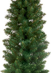 Premier Christmas Green Pencil Pine Christmas Tree, 7.5ft