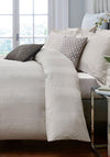 Peacock Blue Hotel Capella 200 TC Duvet Set, Cashmere