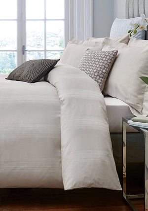 Peacock Blue Hotel Capella 200 TC Duvet Set, Cashmere