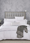 Peacock Blue Hotel Tropea Duvet Cover, Gunmetal