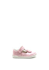 Pepino Baby Girls Flower T-Bar Shoes, Pink