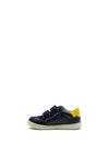 Pepino Baby Boys Henry Velcro Strap Shoes, Navy Yellow
