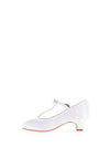 Perfect Kids Girls Hope Communion Shoes, White Satin
