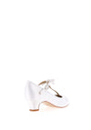 Perfect Kids Girls Hope Communion Shoes, White Satin