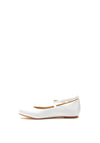 Perfect Kids Lena Satin Communion Shoes, White