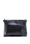Zen Collection Croc Panel Small Crossbody Bag, Black