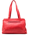 Zen Collection Croc Print Medium Shoulder Bag, Red