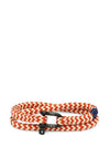 Pig & Hen Salty Steve Men’s Bracelet, Coral Red & Ivory
