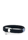 Pig & Hen Gorgeous George Men’s Bracelet, Navy & Silver