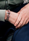 Pig & Hen Gorgeous George Men’s Bracelet, Bordeaux Sand