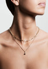 Pilgrim Sincerity Layered Necklace, Gold