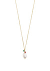 Pilgrim Posey Semi-Precious Stoned Necklace, Gold
