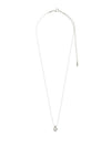 Pilgrim Belief Crystal Pendant Necklace, Silver