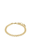 Pilgrim Peace Chain Bracelet, Gold