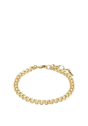 Pilgrim Peace Chain Bracelet, Gold