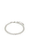 Pilgrim Peace Chain Bracelet, Silver