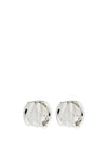Pilgrim Dreams Wide Hoop Earrings, Silver
