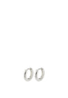 Pilgrim Tyra Chunky Mini Hoop Earrings, Silver