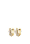 Pilgrim Lona Chunky Hoop Earrings, Gold