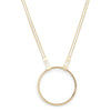Pilgrim Eden Pi Necklace, Gold