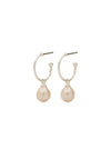 Pilgrim Eila Freshwater Pearl Earring, Silver