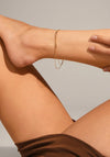 Pilgrim Elka 2-in-1 Ankle Bracelet, Gold