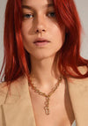Pilgrim Euphoric Cable Chain Necklace, Gold