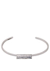 Pilgrim Narrow Cuff Bangle, Silver