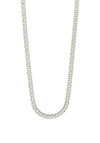 Pilgrim Peace Chain Necklace, Silver