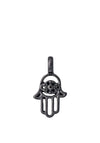 Pilgrim Budda’s Hand Crystal Charm, Dark Grey