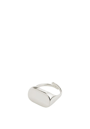 Pilgrim Restoration Signet Ring, Silver