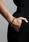 Pilgrim Horizon Twisted Rope Bracelet, Gold